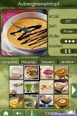 Image n° 3 - screenshots : Mein Koch-Coach - Gesund und Lecker Kochen (DSi Enhanced)